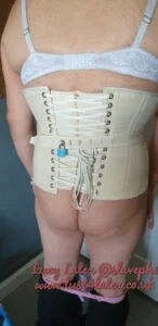 Rear of Corset